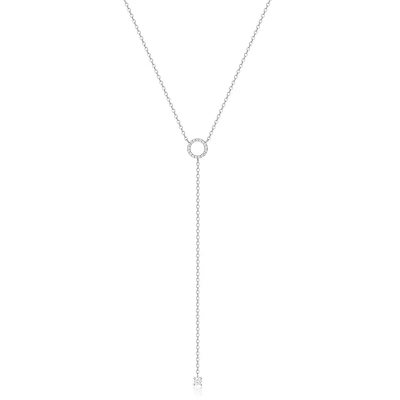 Double-Deck Circle Necklace