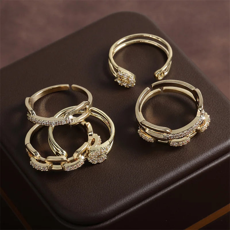 Geometric Open Rings - Resizeable